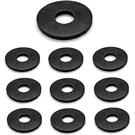 Nylon Black Penny Washers Plastic M M M M M X Amazon