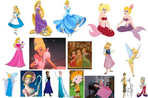 My Favorite Disney Blondes By Mrtoonlover83 On Deviantart