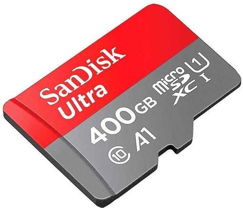 Karta pamięci do aparatu SanDisk Ultra microSDXC 400GB A1 Class10 U1