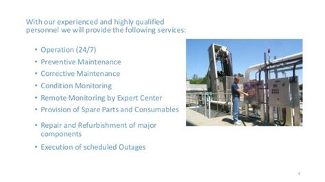 Operation & maintenance aspects of a Water treatment plant.