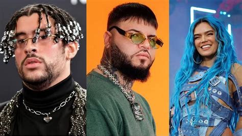 Bad Bunny Farruko Y Karol G Arrasaron En Los Premios Billboard A La