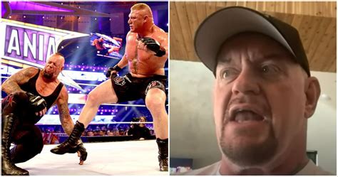 Wwe The Undertaker Tells All About Relationship With Brock Lesnar