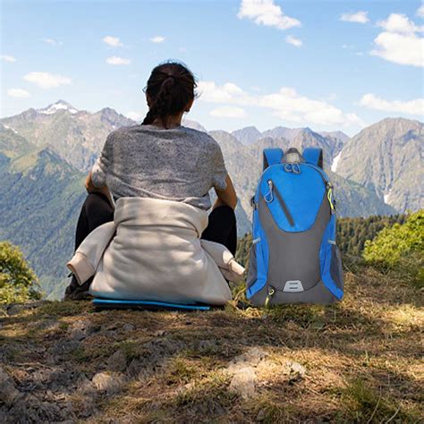 WHLBF Hiking Backpack 40L Waterproof Lightweight Hiking Daypack Outdoor ...