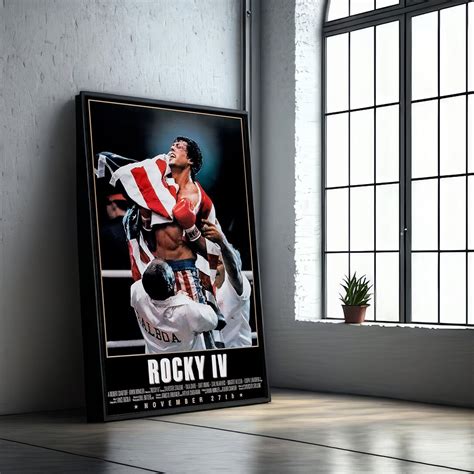 Rocky IV Movie Poster Home Decor Print Painting Wall Decoration ...