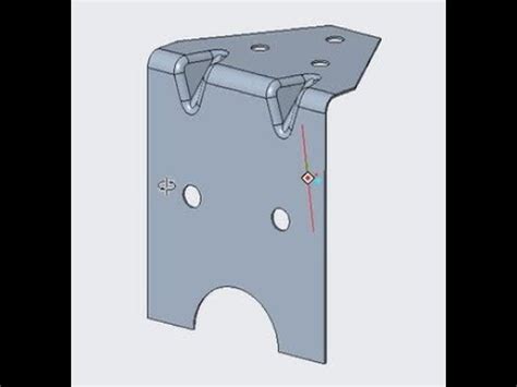 Learn How To Create Sheetmetal Forming Part In Creo Sheetmetal Design