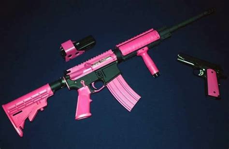 Pin By Tencia Valencia On Minez Pink Guns Cool Guns Pretty Guns