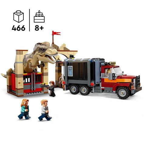 LEGO Jurassic World 76948 T. rex og atrociraptor på dinosaurflugt