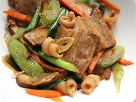 Hakka Style Stir Fry With Pork And Squid Punchfork