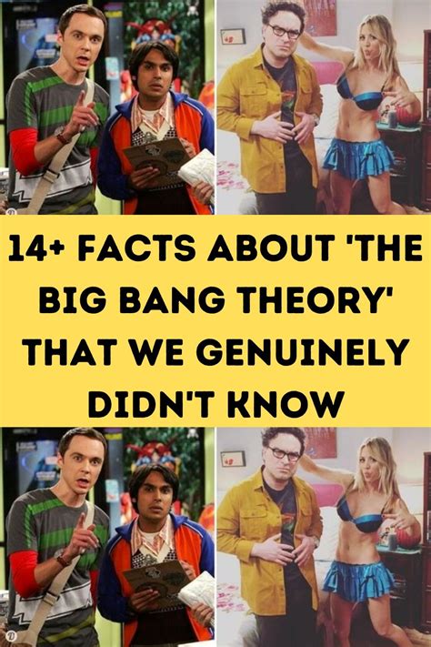 14 Facts About The Big Bang Theory That We Genuinely Didnt Know