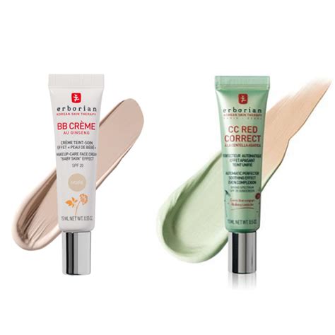 ERBORIAN CC Red Correct Cream BB Cream Nude Clair Ivoire Ml Ml Shopee Malaysia