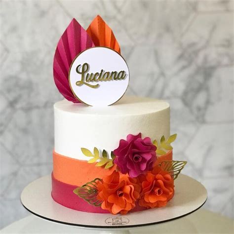 Modelos De Bolos Para Mulher - 100 modelos de bolo de aniversário feminino para se inspirar