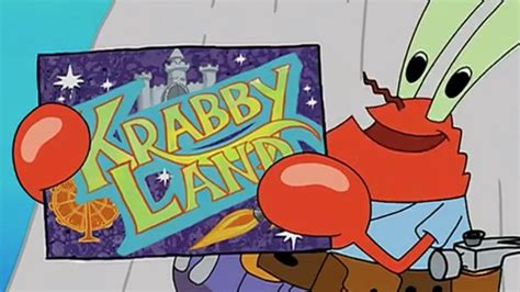 Spongebob Squarepants Krabby Land The Camping Episode