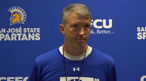 Brent Brennan Press Conference Pre New Mexico - SJSU Athletics - Official Athletics Website ...