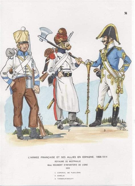 Soldiers Of The 4th Line Infantry Regiment Of Westphalia