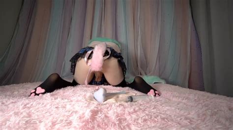 Neko 毛茸茸的 Femboy 为你摇尾巴 UwU Pornhub Gay