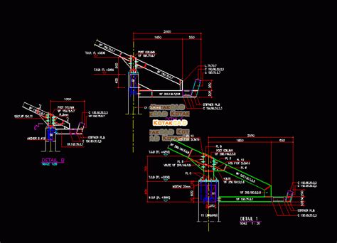 10 Desain Gudang Rangka Baja Dwg Pictures Konstruksi Sipil Nbkomputer