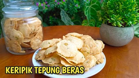 CEMILAN KRIUK DARI TEPUNG BERAS JITREK MUDAH BUATNYA ENAK RASANYA