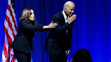 Nurse Kamala Saves Joe Biden From Wandering Aimlessly Sky News