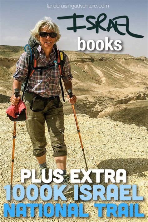 Books about Israel and Hiking the 1000-km National Trail
