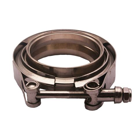 2 Inch Stainless Steel Exhaust V Band Clamp Quick Release Mild Steel