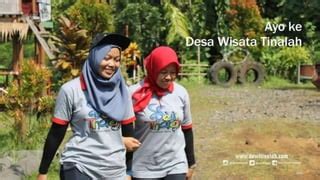 Destinasi Wisata Jogja Di Desa Wisata Tinalah Ppt