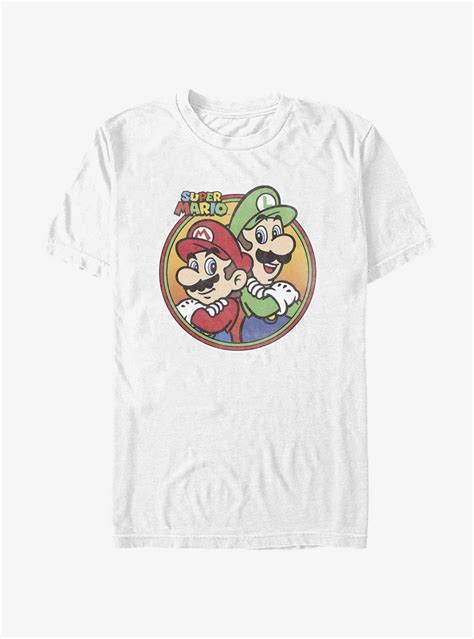 Nintendo Bros Mario And Luigi T Shirt Lucky Shirt Design