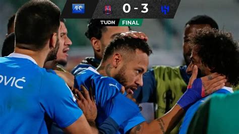 Neymar Anota Su Primer Gol Con Al Hilal Y Su Equipo Gana En Champions