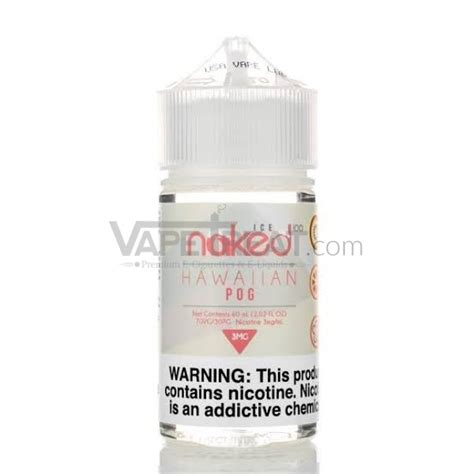 Hawaiian Pog Ice By Naked E Liquid Ml VapeTreat