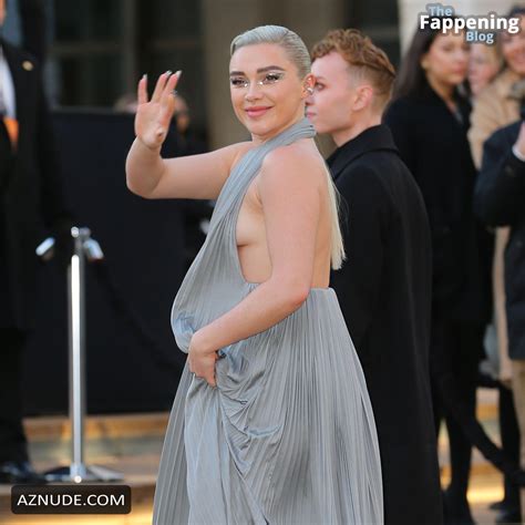 Florence Pugh Sexy Flashes Her Hot Boobs At Dune Part Two Premiere In New York City Aznude