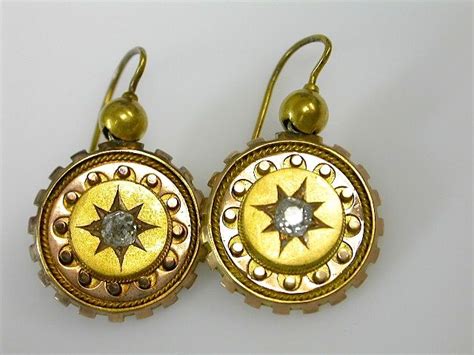 Victorian Diamond Earrings