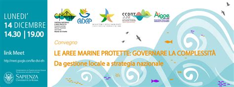 Le Aree Marine Protette Governare La Complessit Facolt Di Architettura