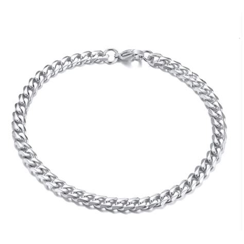 Pulseira Masculina Italiana Prata Groumet Escama Peixe Fina Grossa