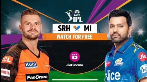 Mi Vs Srh Dream11 Prediction Team Today Mumbai Indians Vs Sunrisers