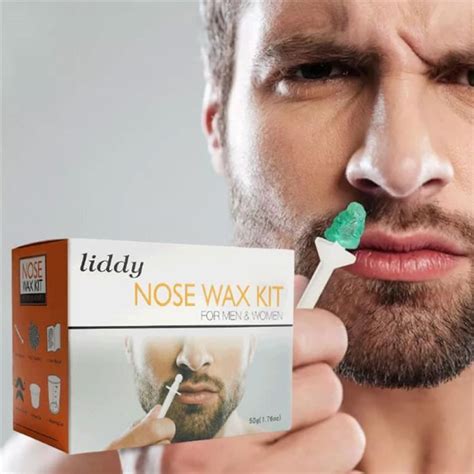 Kit Pour Épilation Du Nez Sans Douleur Cire Pour Le Nez Nettoyage Des