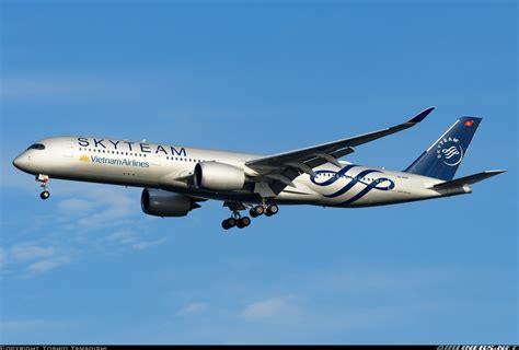 Airbus A350 941 Skyteam Vietnam Airlines Aviation Photo 5264335