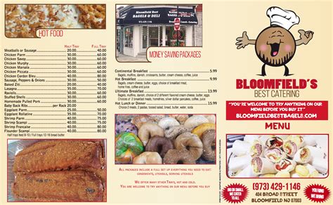 Bloomfield Best Bagels & Deli | Catering | Fresh Bagels | Bloomfield ...