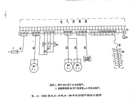 电动葫芦电气原理图word文档在线阅读与下载免费文档