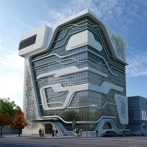 Futuristic Office Buildings