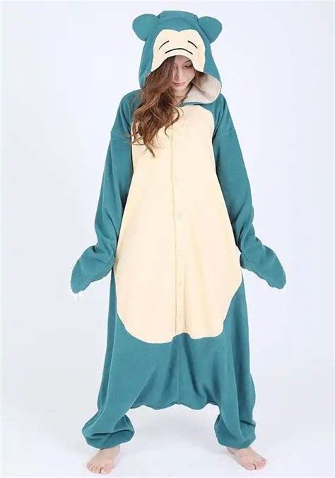 Snorlax Costume Dark Red Converse Pokemon Kigurumi Cute Pokemon