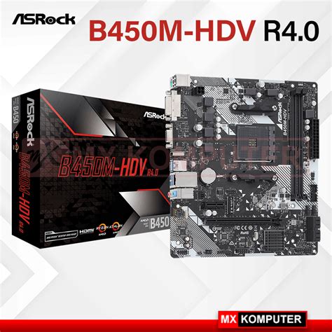 Motherboard Asrock B M Hdv Mx Komputer Jogja