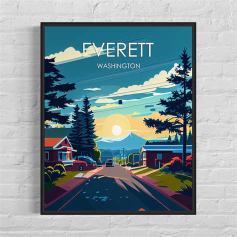 Everett Washington - Etsy