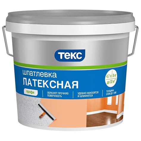 Шпаклевка полимерная: что это такое, состав, разновидности, область ...