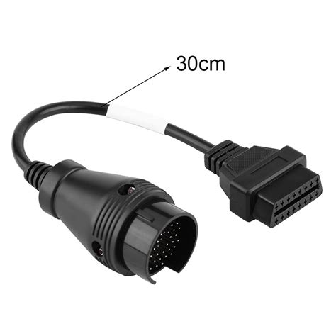 38 Pin To 16 Pin Obd2 Adapter Connector Diagnostic Cable For Iveco Truck