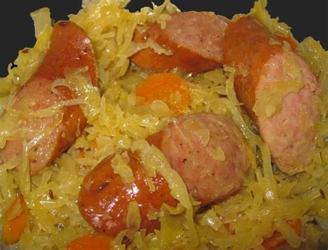 Sauerkraut With Polish Sausage Recipe - Food.com