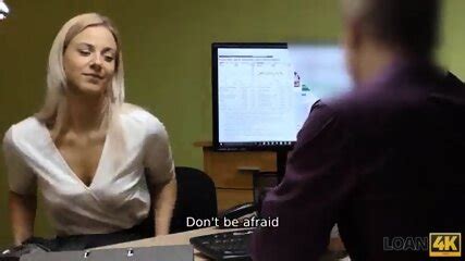 Dude Helps A Blonde Chick When She Needs Extra Money For A Car