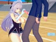 Hentai Game Koikatsu Have Sex With Big Tits Azur Lane Belfast Dcg Erotic Anime Video Xxx