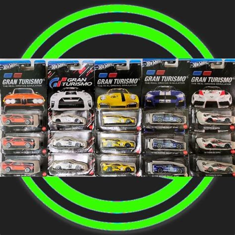 Hot Wheels GRAN TURISMO Set Of 5 Shopee Malaysia