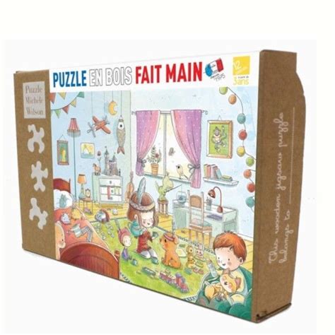 Puzzle En Bois Gouter Imaginaire Puzzle Mich Le Wilson Ekobutiks L