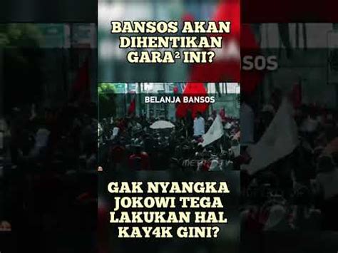 Gaknyangka Jokowi Tega L Kuk N Ini Youtube