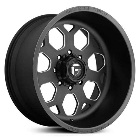 22x10 Fuel Forged FF14 Black Milled REV Wheels And Rims